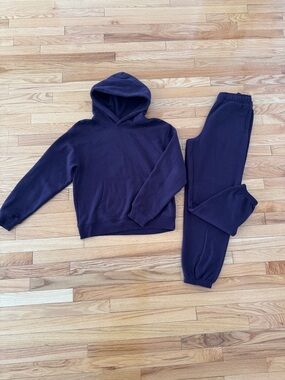 Ardene Sweater and Joggers Set - Dark purple - Size Small*